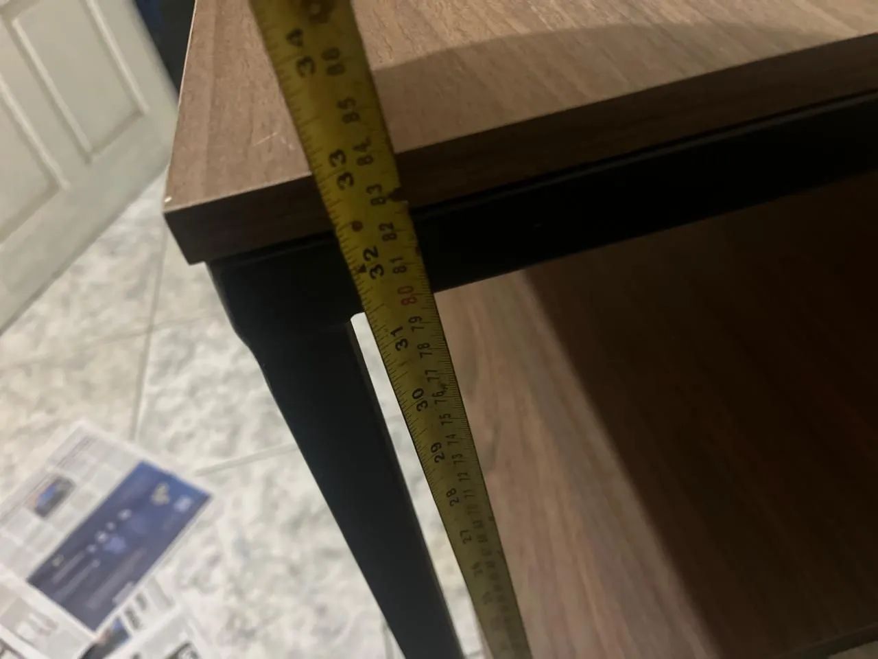 Mesa ferro e MDF  - Foto 4