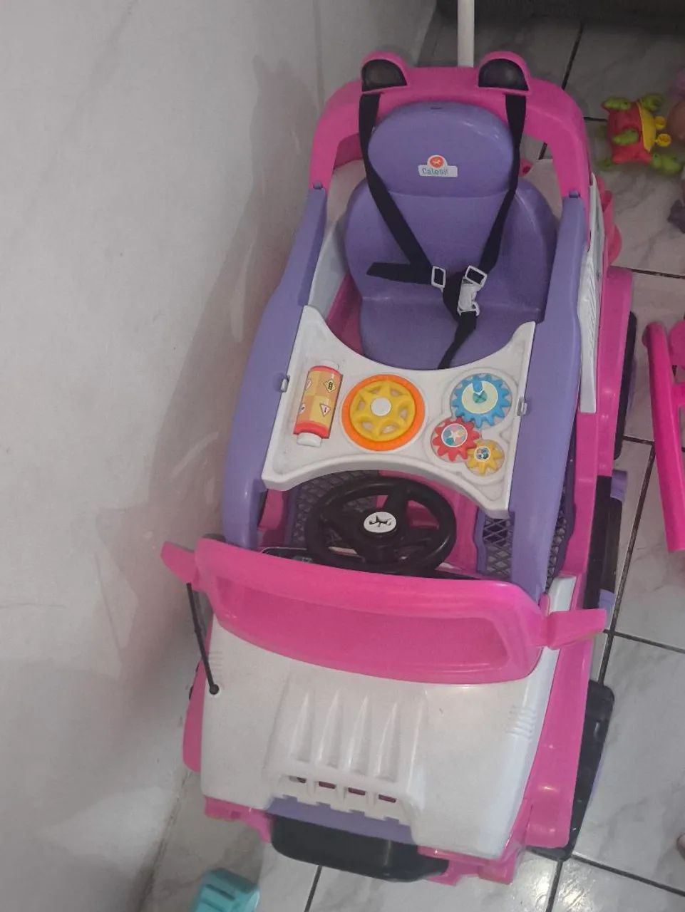 Carrinho de passeio menina 