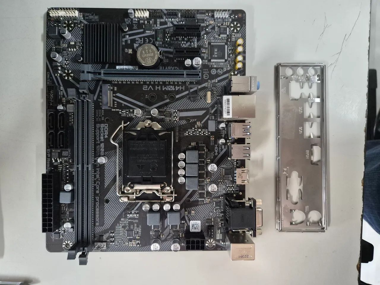 Placa Mae H410M H V2 - Foto 3