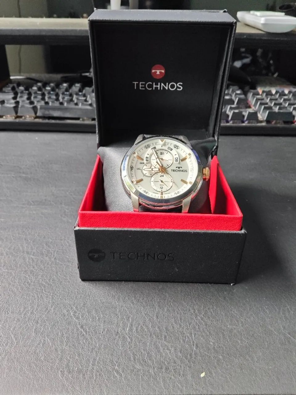 Relógio Technos Grandtech Prata 6P57AF/0K