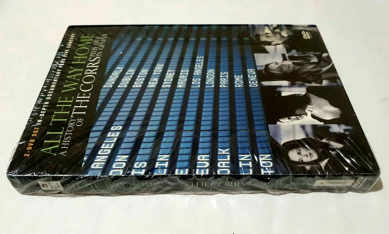 DVD DUPLO THE CORRS ALL THE WAY HOME A HISTORY OF THE CORRS PLUS
