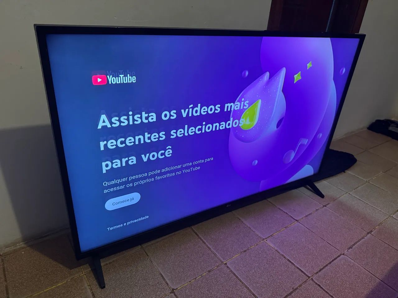 Vendo smart Tv LG 50 polegadas 4k zera - Foto 4