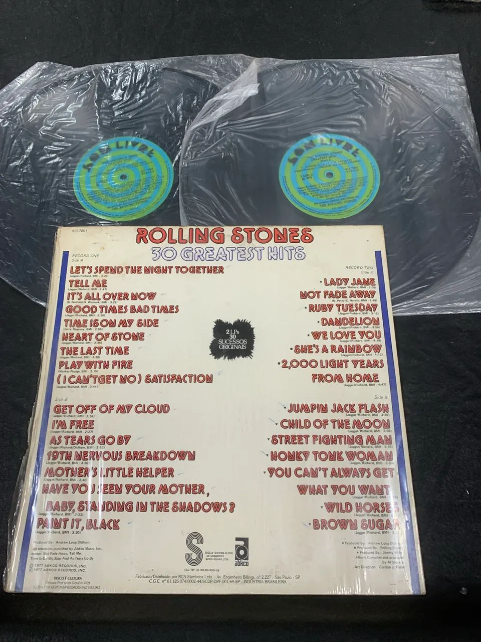 Vinil duplo dos Rolling Stones, 30 gratest hits   - Foto 2