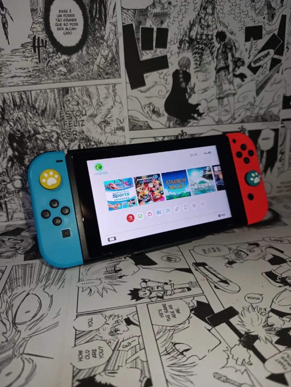 OPORTUNIDADE | Nintendo Switch V1 Completo LOTADO de Jogos - Foto 2