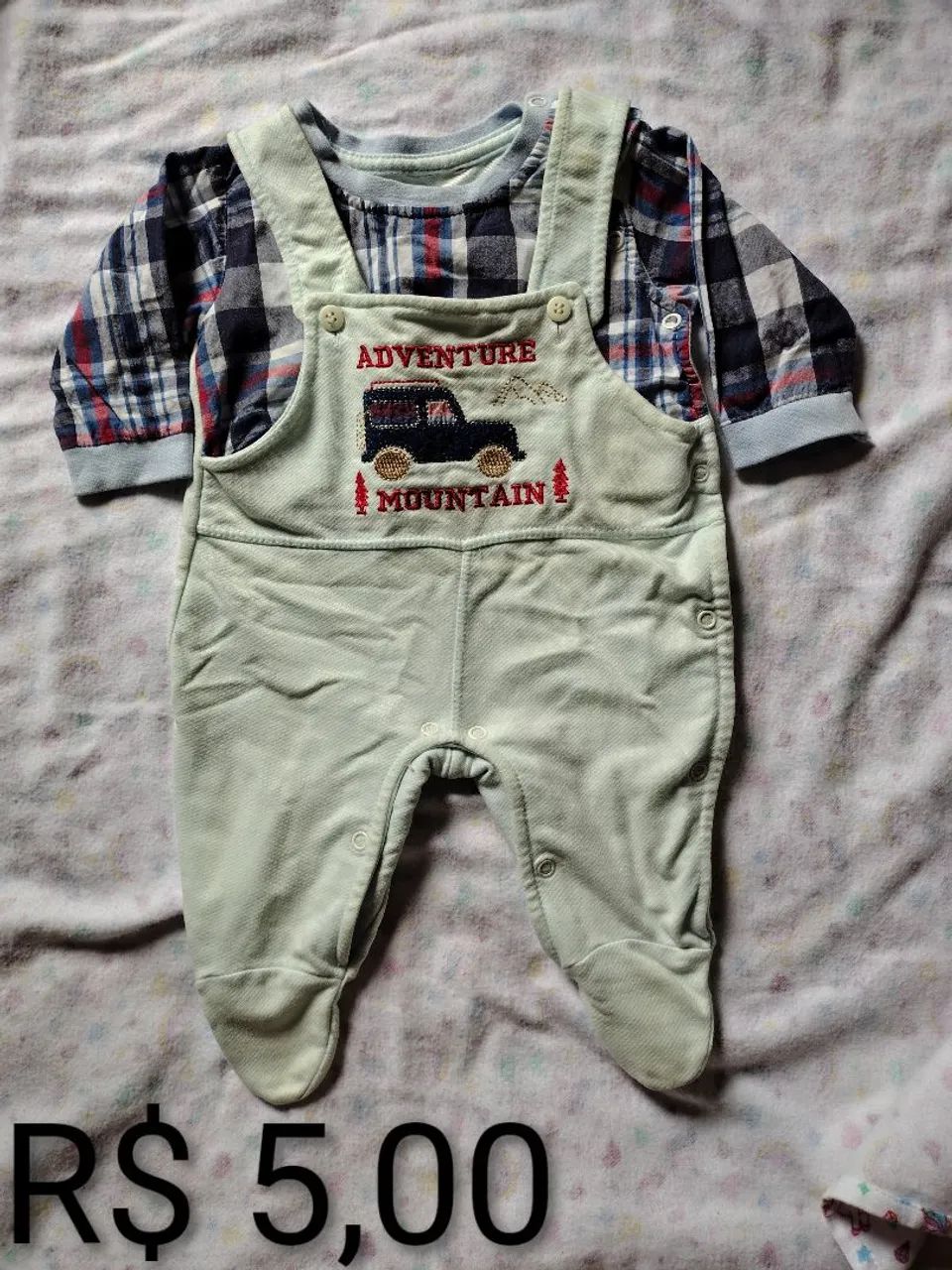 Macacão Bebê Menino - Foto 2