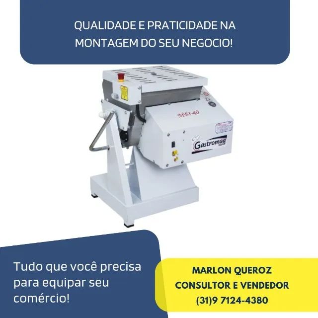 Amassadeira 40 Quilos Semi Rápida Gastromaq Nova