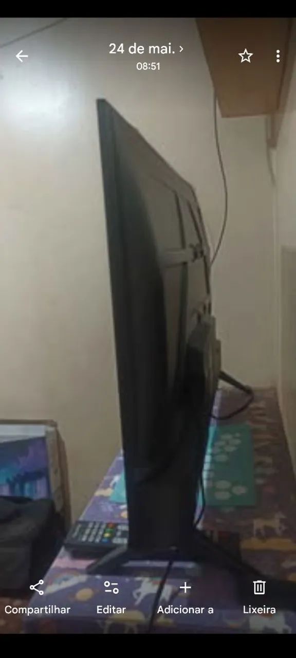 Smartv 32 polegadas Android tv nova - Foto 3