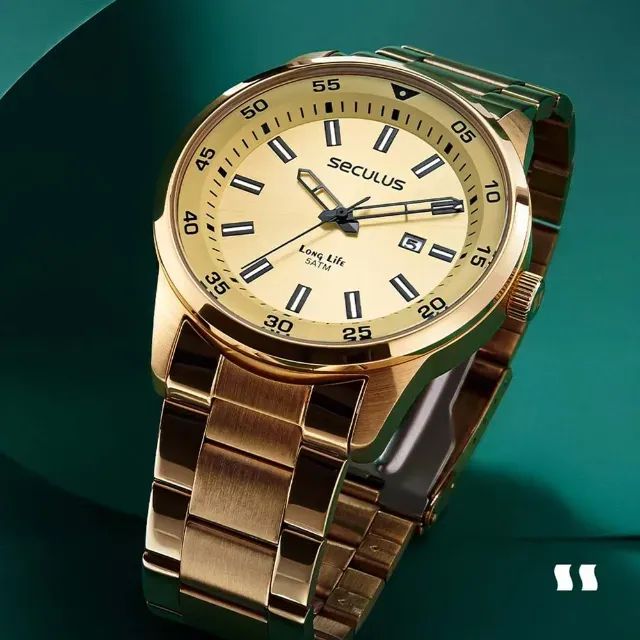 Relógio Seculus, novo, nota fiscal. Garantia do fabricante. Original. 