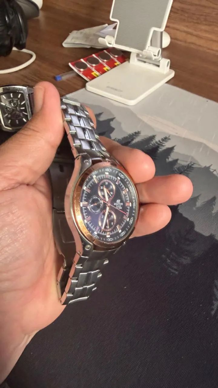 Relógio Casio Edifice EF-326D-1AVDF EF326D-1AVDF - Foto 3
