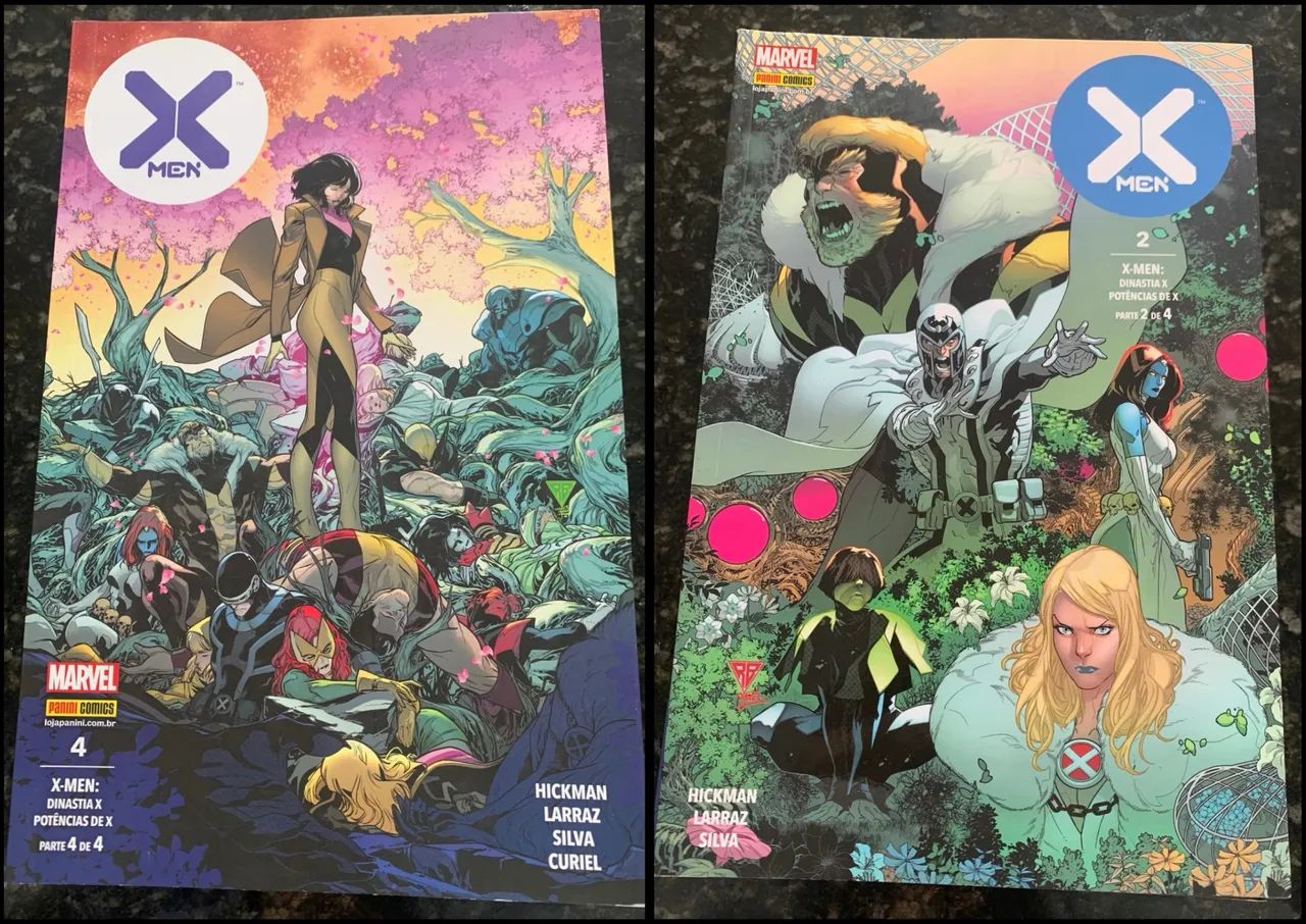 HQ MARVEL X-MEN - Lote ou avulso - Vol. 2, 4, 6, 16 e 18 - Panini
