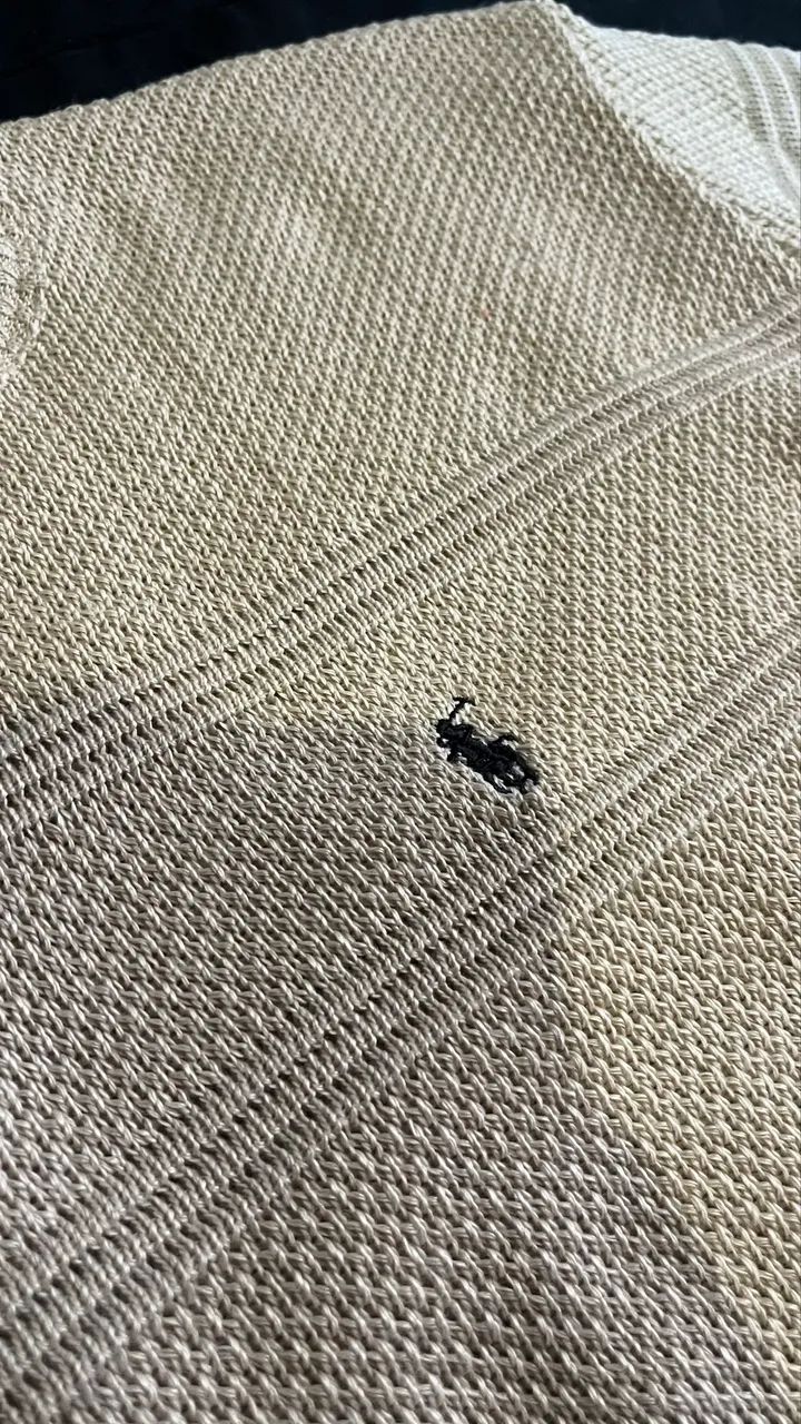 Suéter Polo Ralph Lauren bege - Foto 2