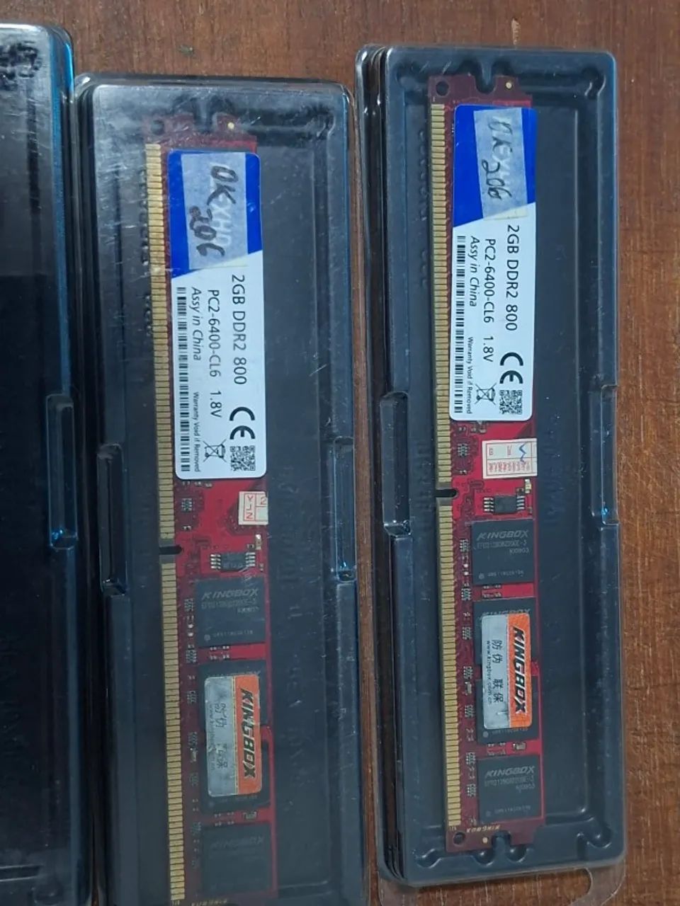 Memória DDR2 1GB e 2GB p/ PC - Funcionando - Foto 4