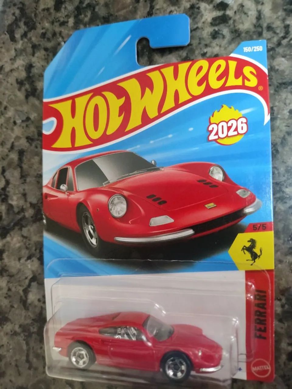 Hotwheels Ferrari Dino 206 GT