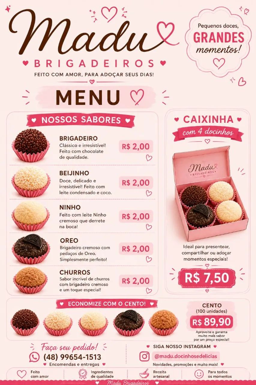 Docinhos Madu 