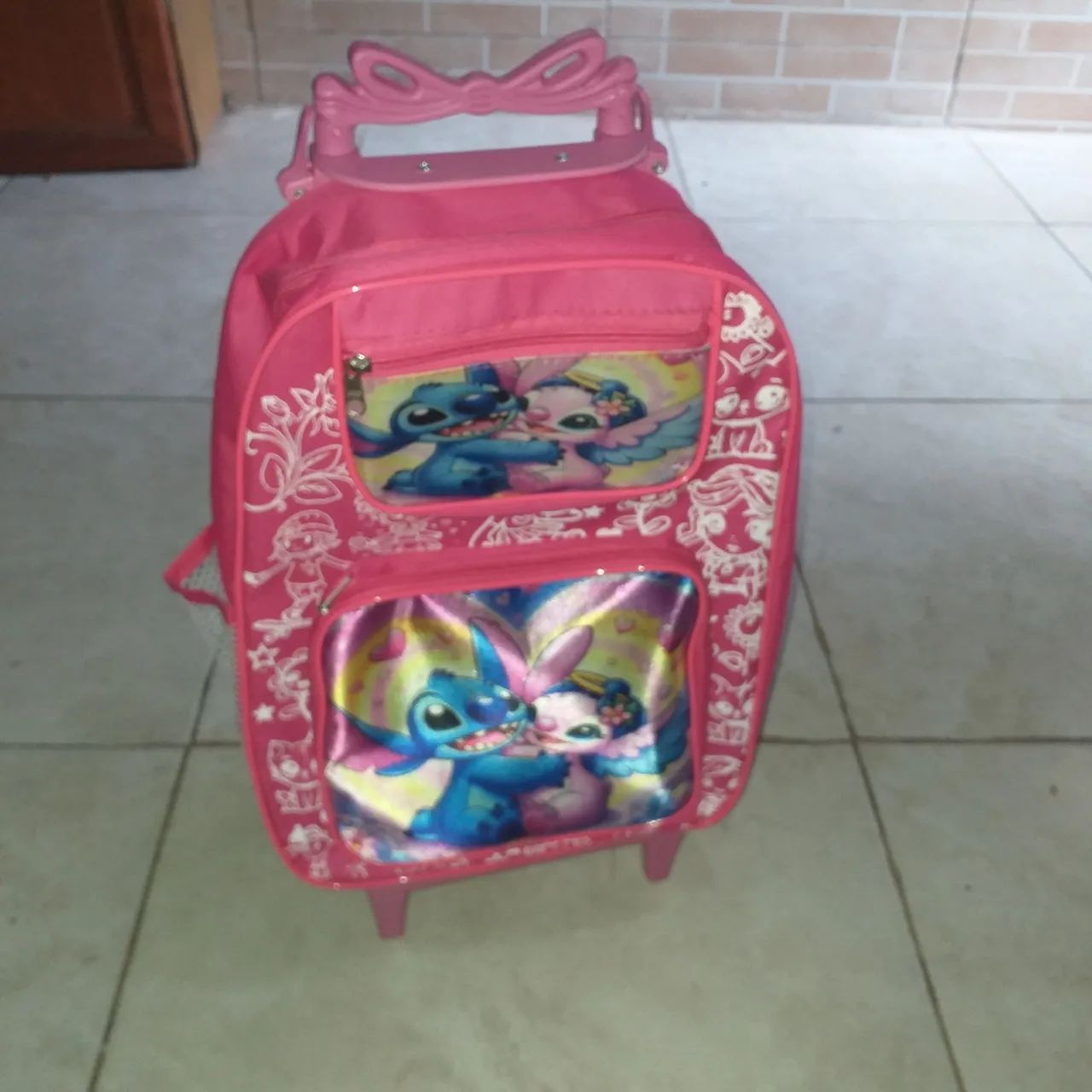  mochila do Stitch