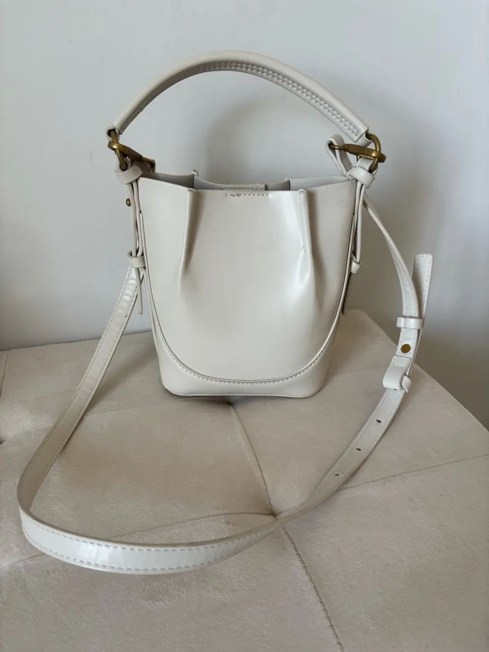 Bolsa ZARA off white  - Foto 2