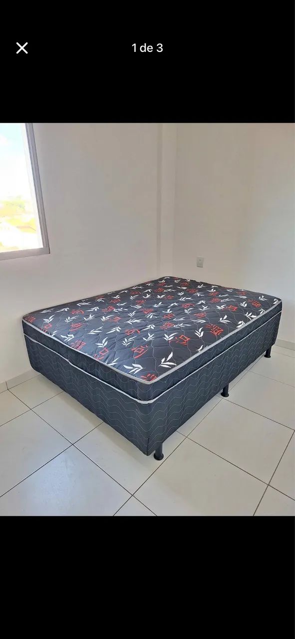 CAMA BOX CASAL CONJUGADA 7CM DE ESPUMA - Foto 5