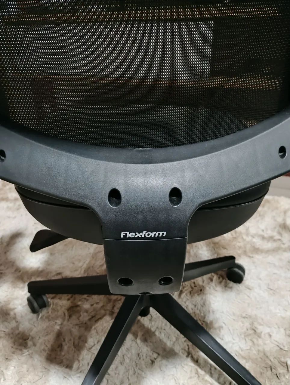 CADEIRA FLEXFORM UNI BLACK ESCRITÓRIO  - Foto 3
