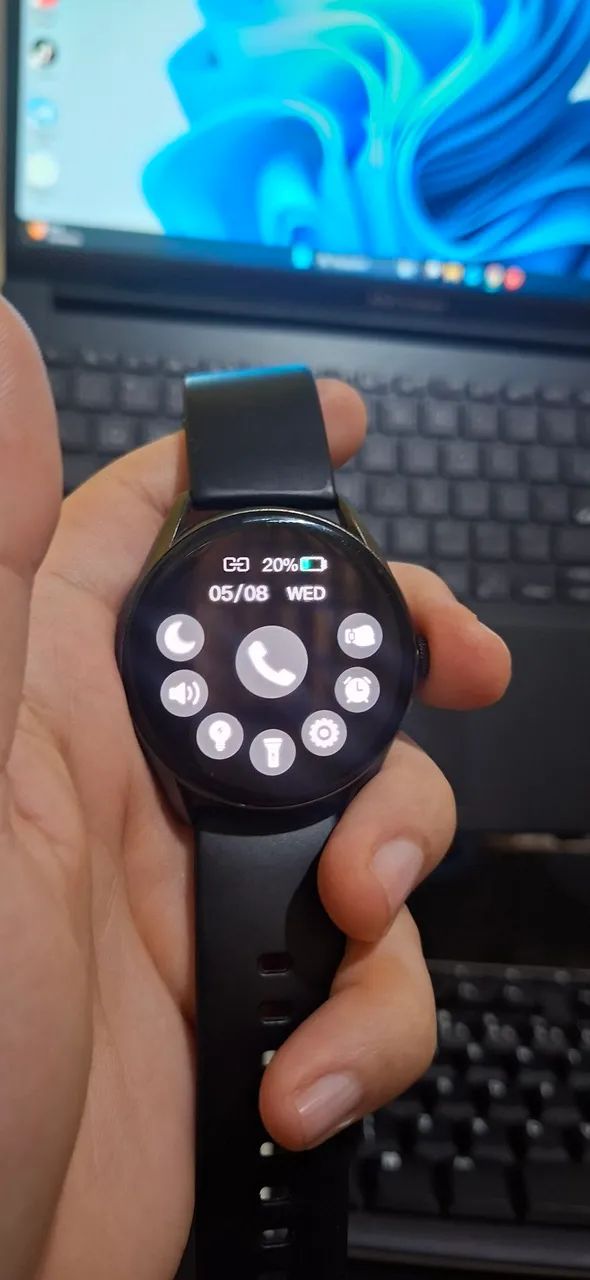 Relógio qcy whatch gts 8 usado - Foto 2