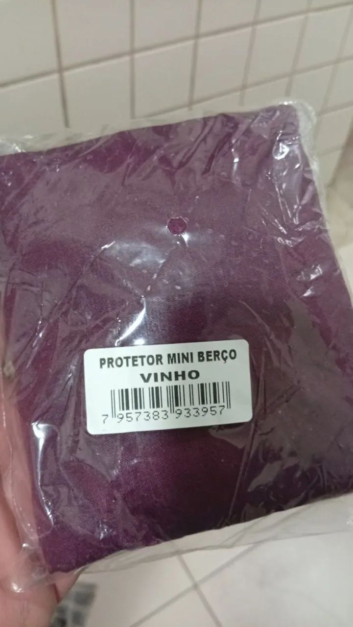 Capa protetor pra mini berço impermeável  - Foto 2