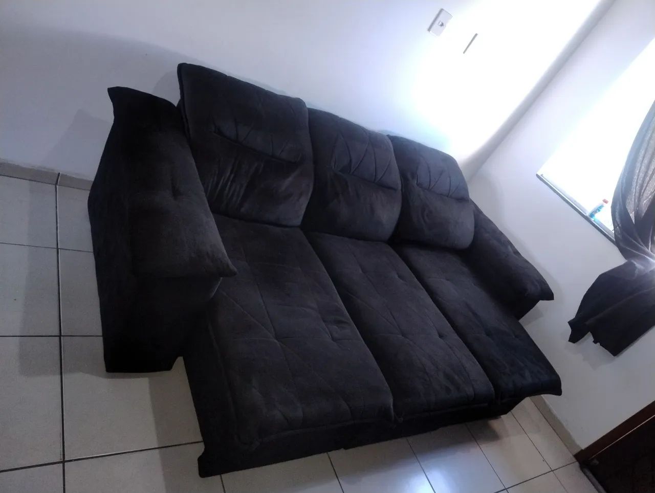 Sofá 3 lugares retrátil  - Foto 4