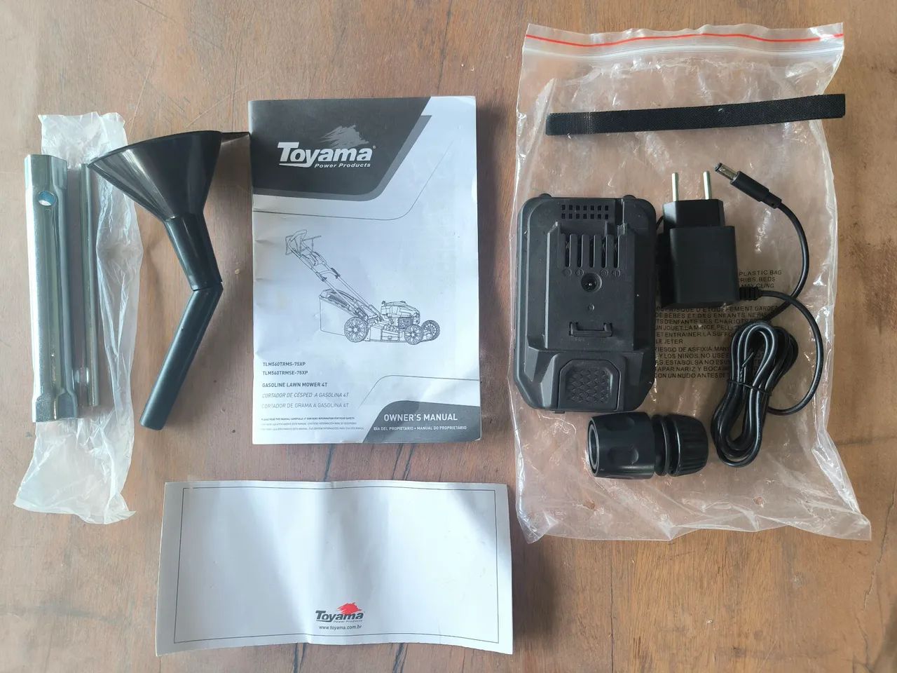 Cortador de Grama Toyama TLM560TRMSE-75HP - Usado 1 vez - Estado de Zero