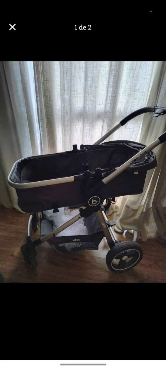 Vendo carrinho Litet Jazz super novo - modelo Moisés 