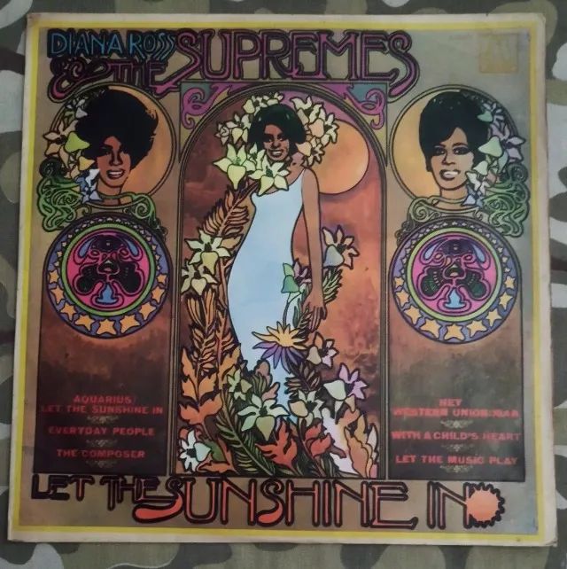 LP Vinil Diana Ross & The Supremes - Let The Sunshine In (1969) VG/VG+