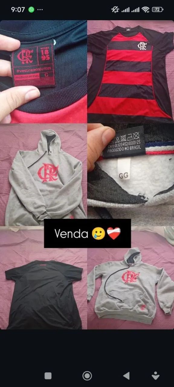 flamengo roupas - Foto 2