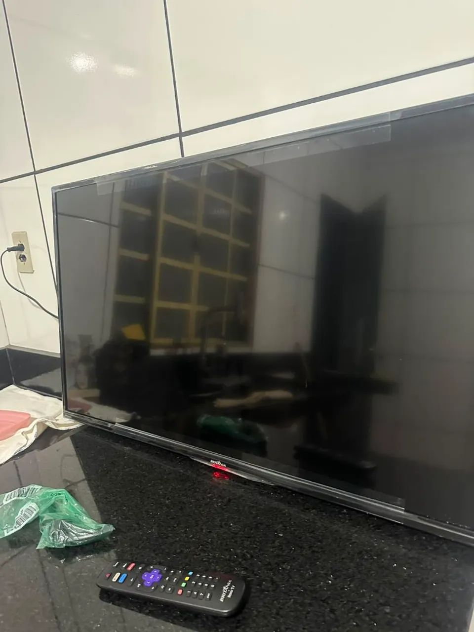 Tv SMART 43 no plástico zerada  - Foto 3
