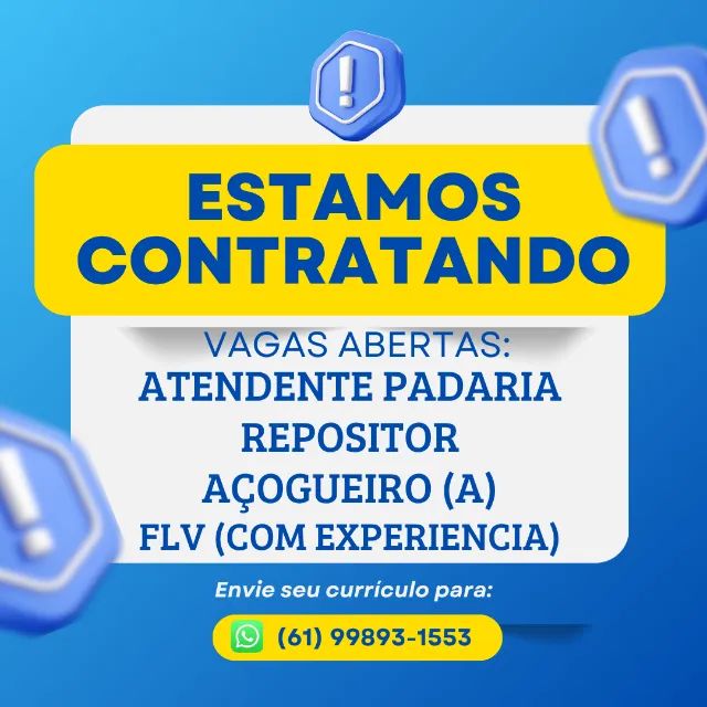 VAGA DE EMPREGO