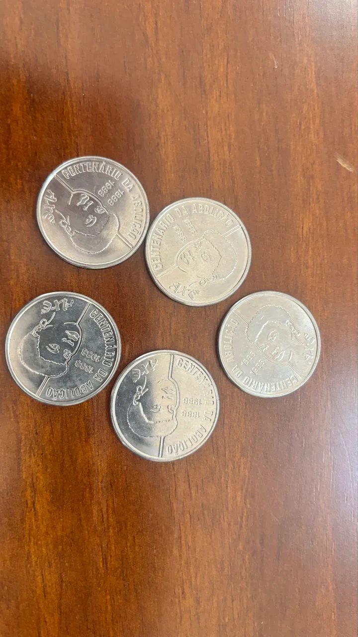 Moedas de 100 cruzados comemorativa axé - Foto 2