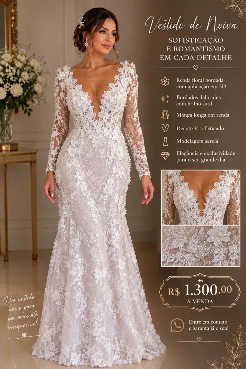 Vendo Vestido De Noiva Seminovo 