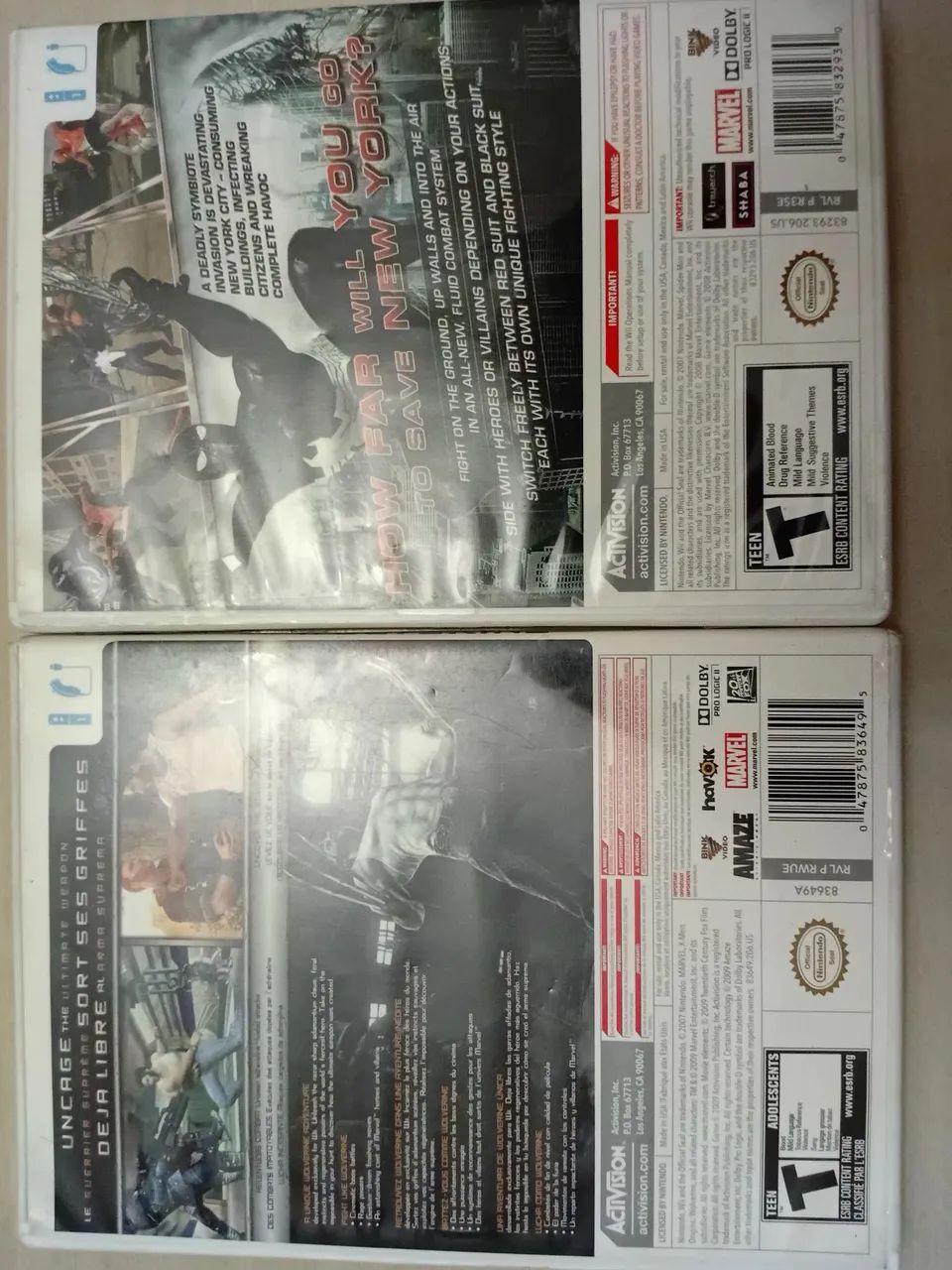 Spiderman web shadows - wolverine - Nintendo  - Foto 3