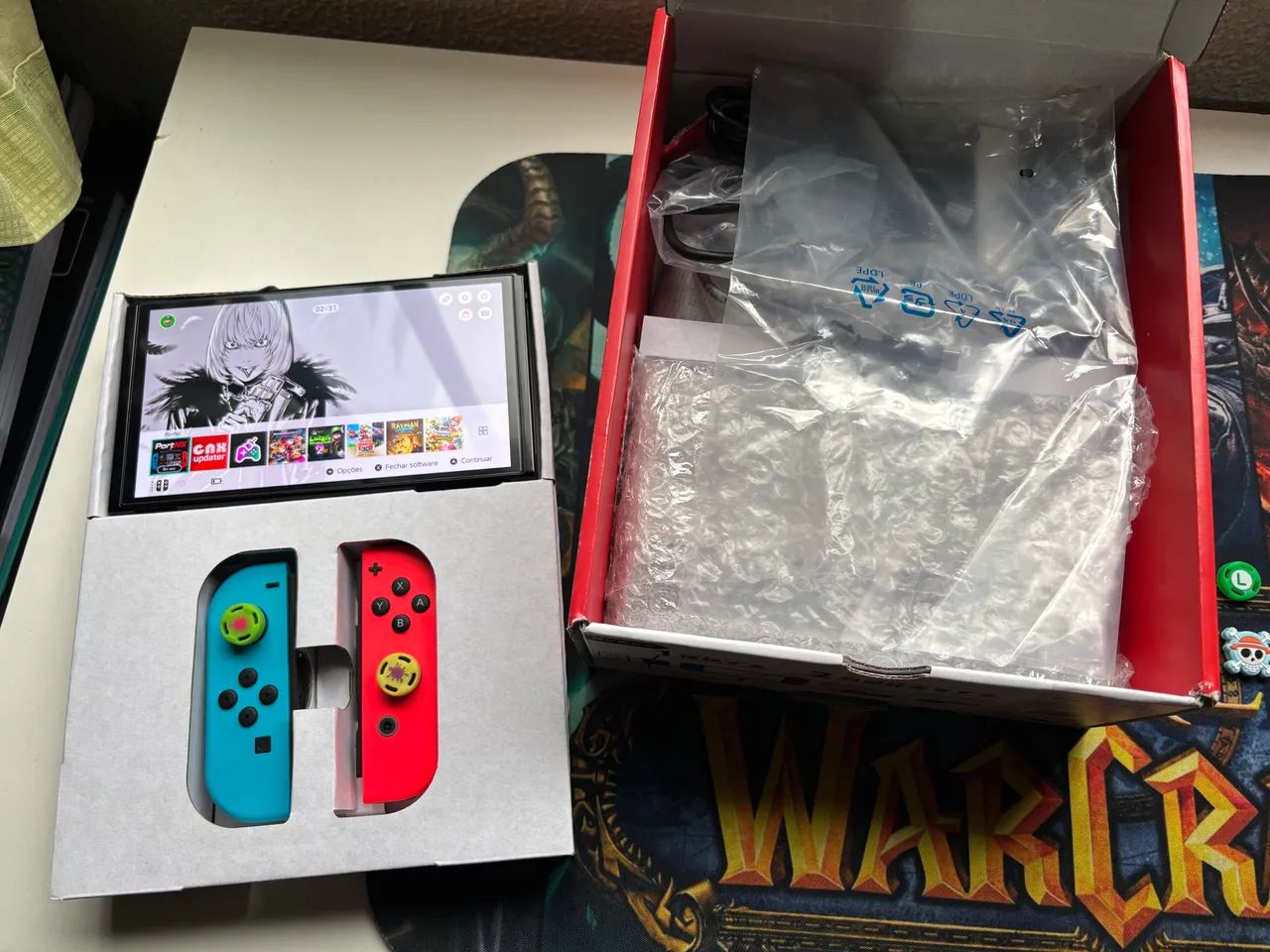 Nintendo switch oled DESBLOQUEADO! - Foto 4