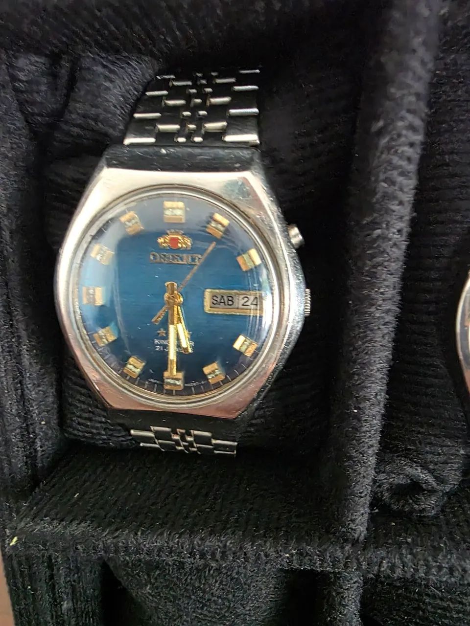 Orient 3 Estrelas Automático Azul - Foto 2
