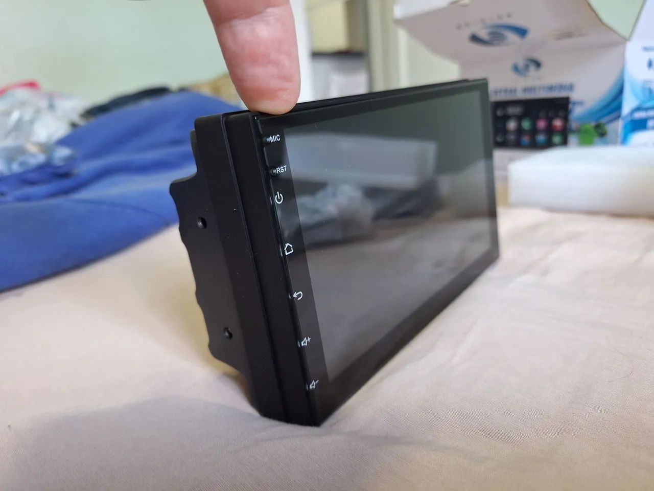 ?Central Multimídia Android 7" +Vision - Apple CarPlay e Android Auto (Nova na Caixa) - Foto 3