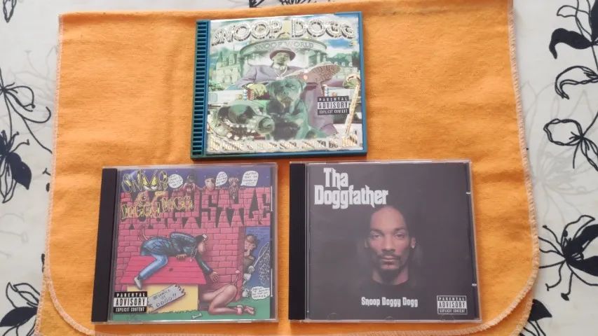 Coleção Snoopy Doggy Dogg 03 CDs Death Row No Limit Records Anos