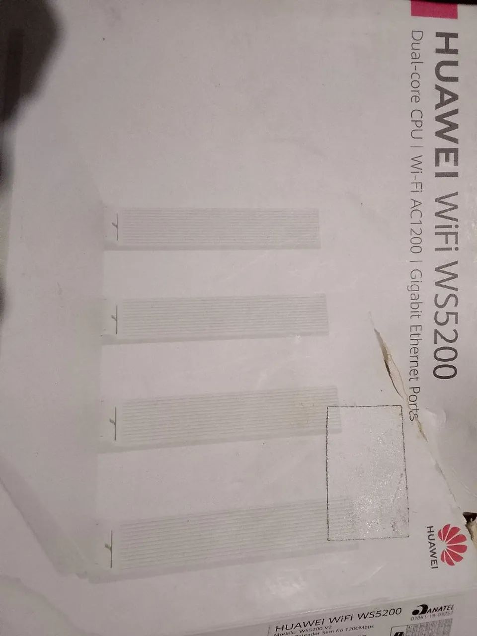 Roteador wi fi wuahei ws5200