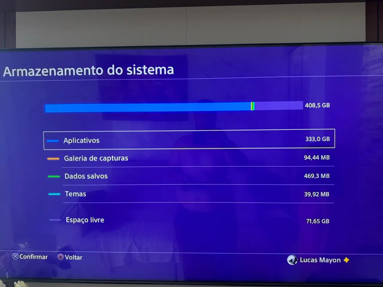 Ps4 fat 500gb + 2 controles - Foto 3