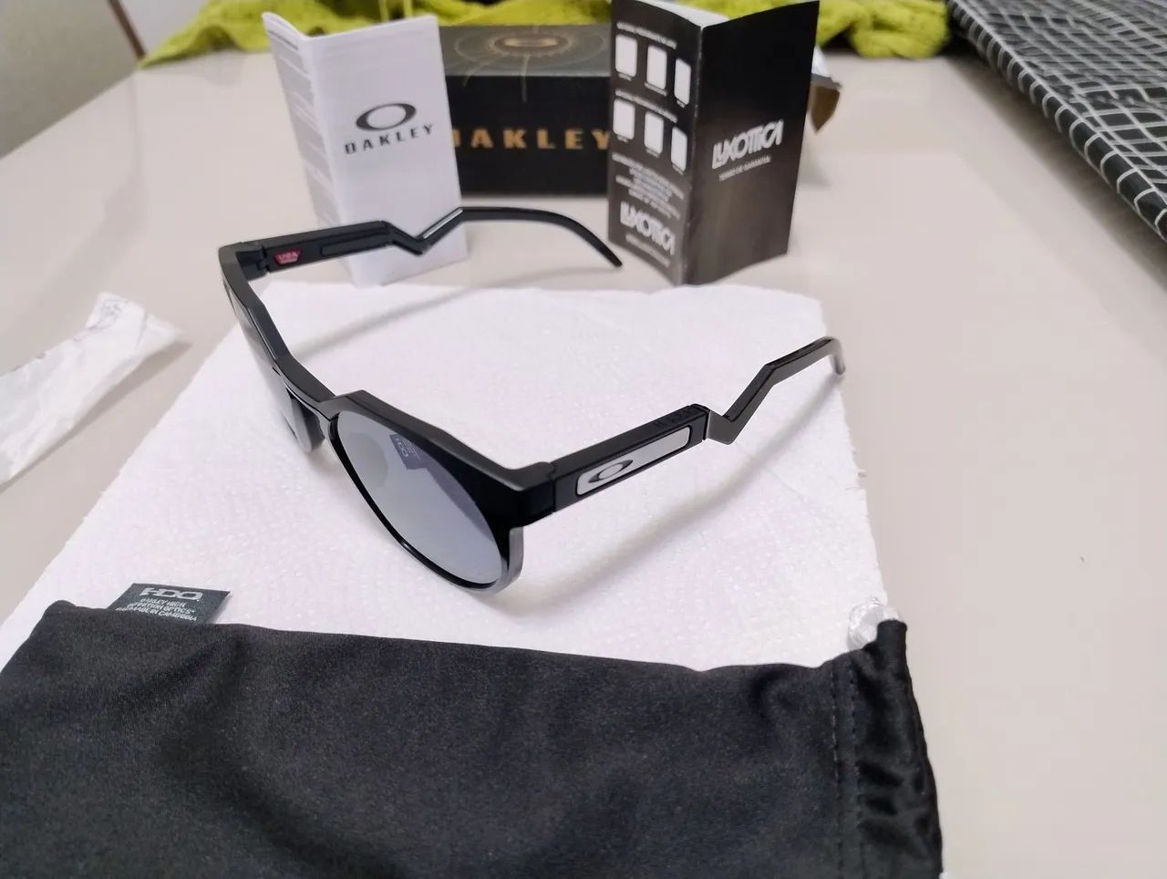 ÓCULOS OAKLEY HSTN POLARIZED NOVO !!  - Foto 3