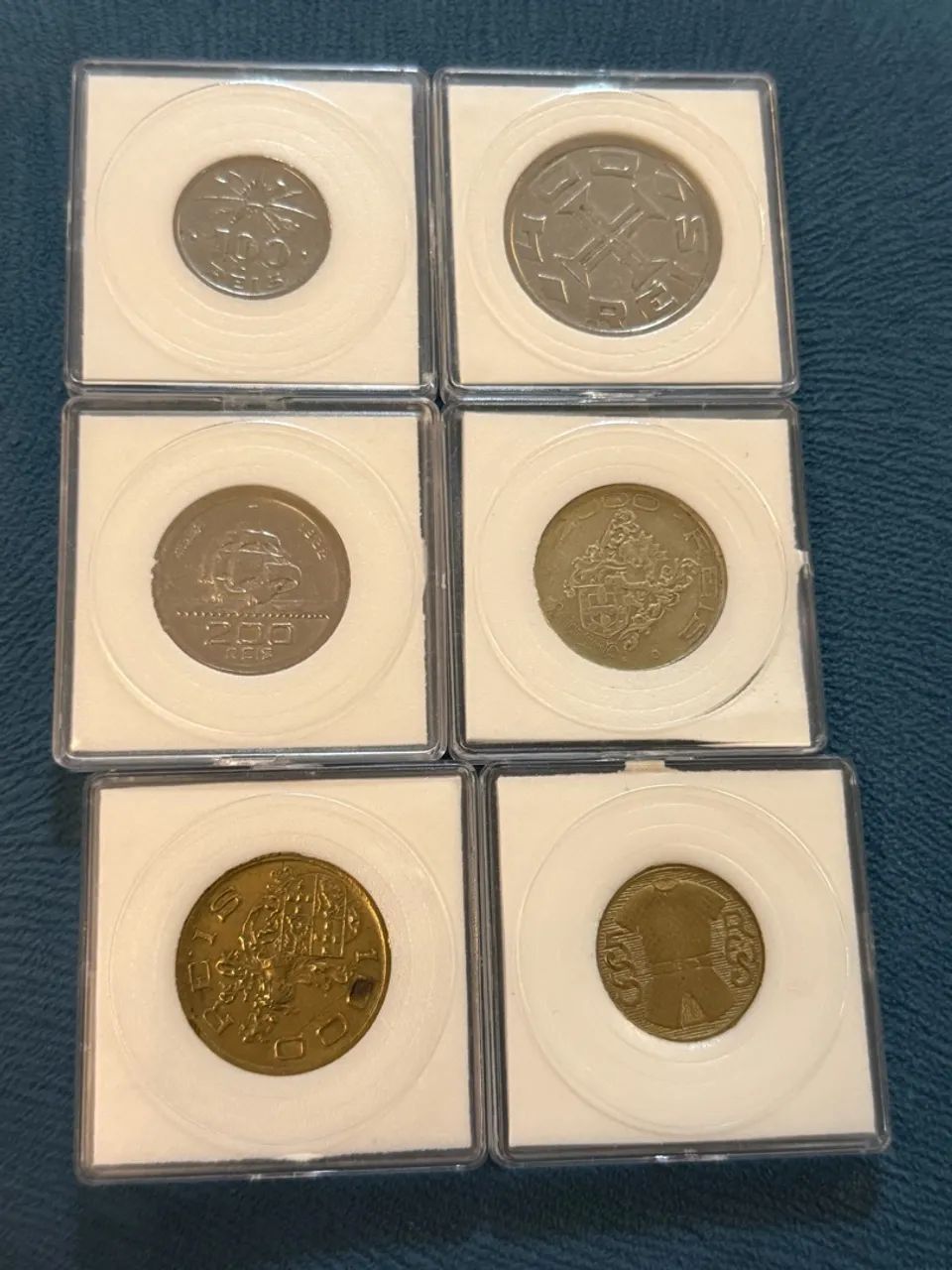 Moedas série vicentina