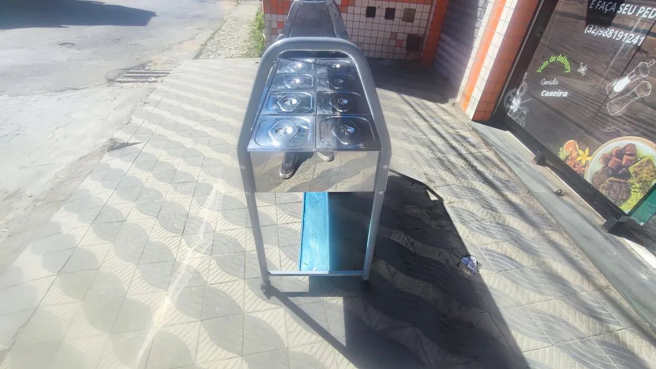 Carrinho buffet  8 cubas - Foto 2