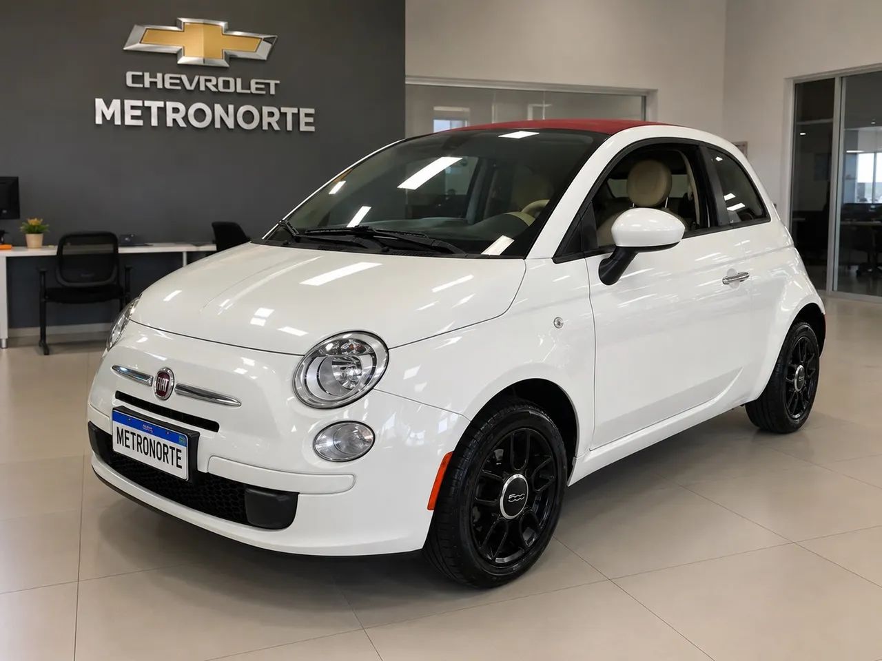 Fiat 500 Cabrio Dualogic Flex 1.4 8V 2014