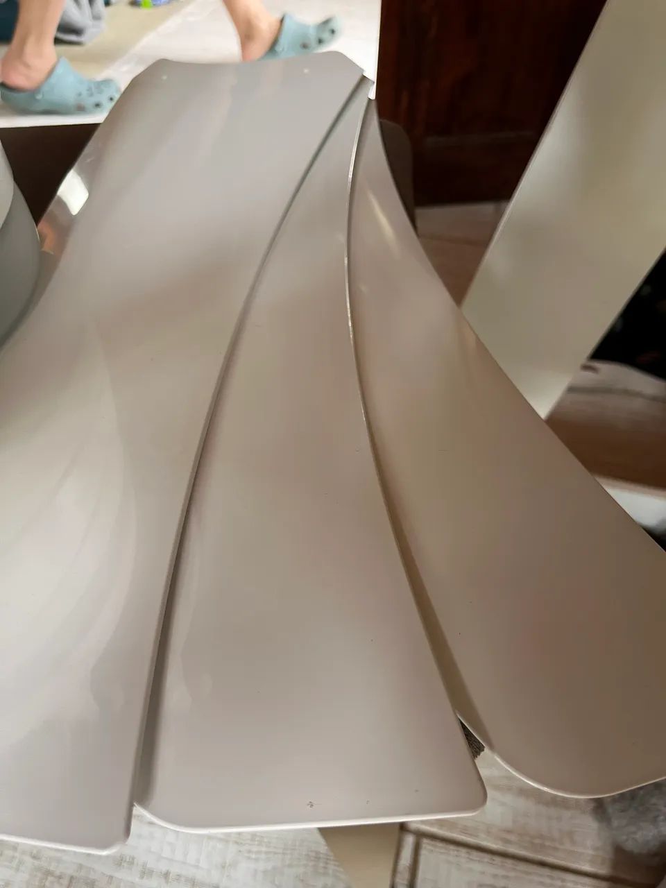 Ventilador de teto, 3 hélices, com controle remoto - Foto 5