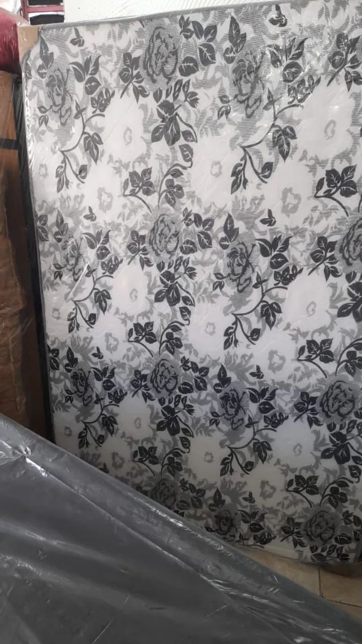 Cama Box Casal D28 com Espuma Acoplada - Fábrica
