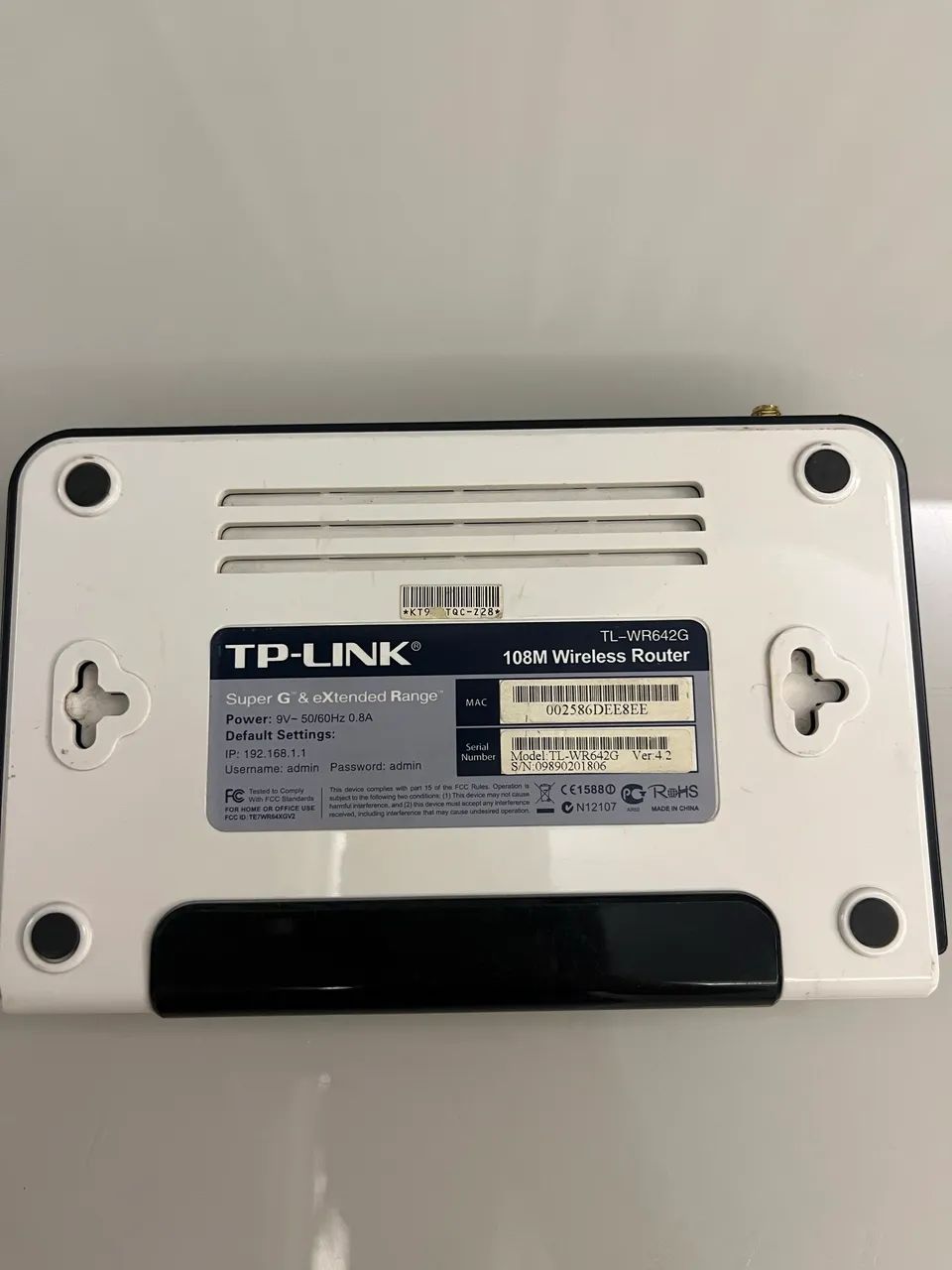 Roteador TPlink TL-WR642G - Foto 2