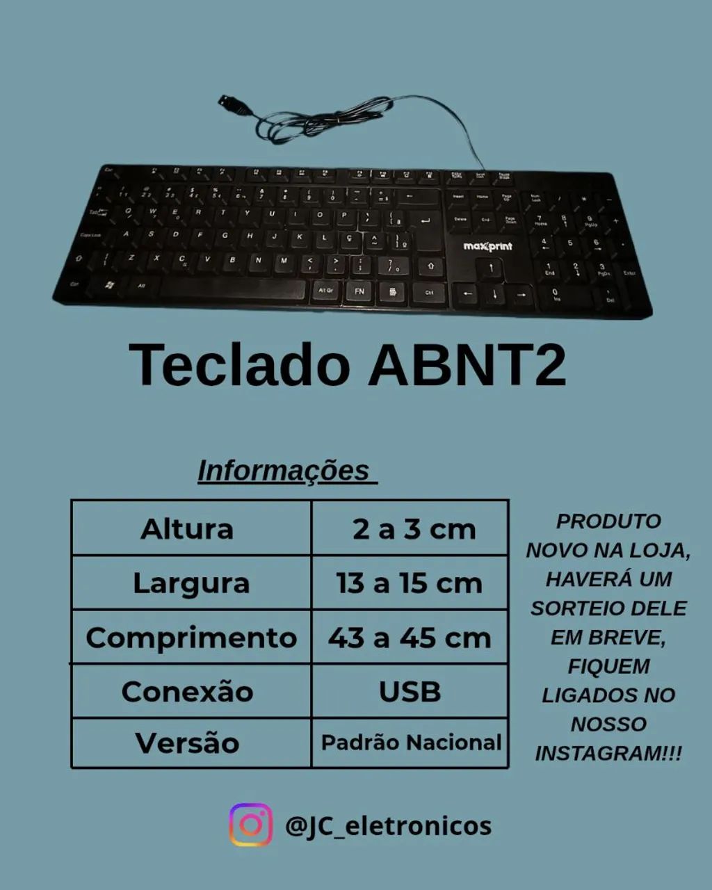 Vendendo teclado seminovo 