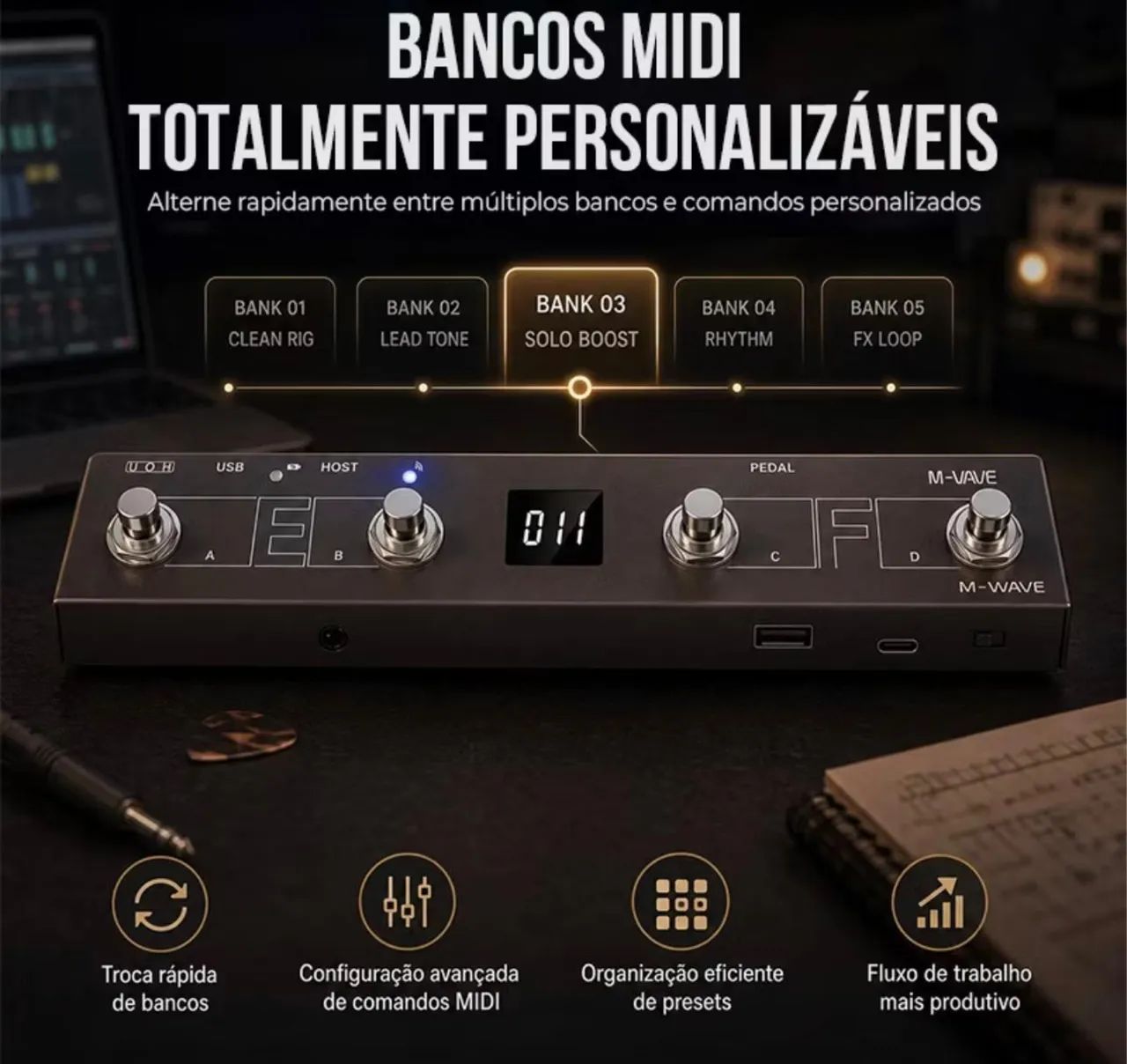 Controlador M-VAVE Chocolate Plus - Foto 4
