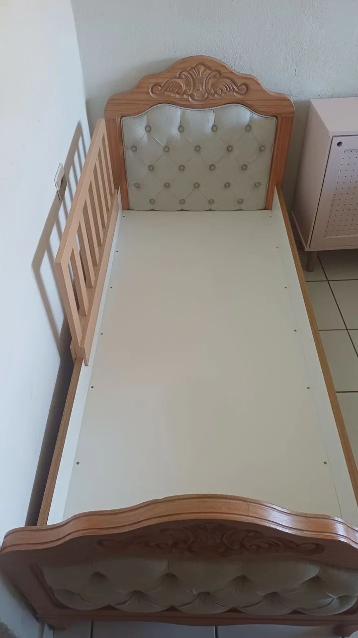 Cama Clássica Capitonê Infantil - Foto 4